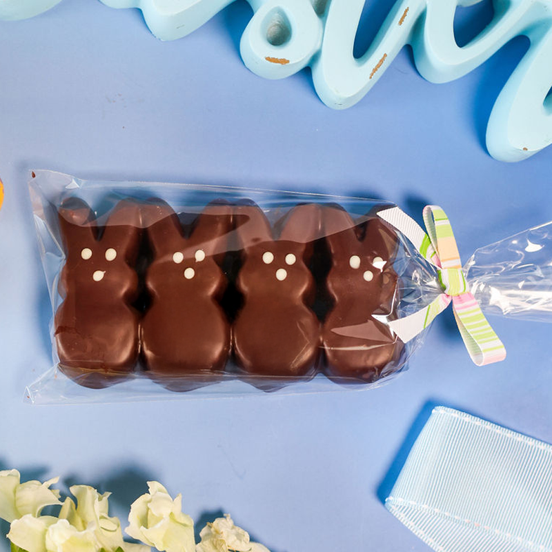 Chocolate Covered Marshmallow Bunnies, hi-res